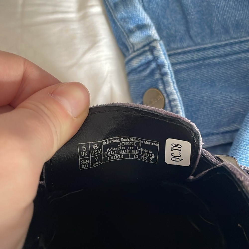 Dr. Martens Purple Clogs - Picture 5 of 5